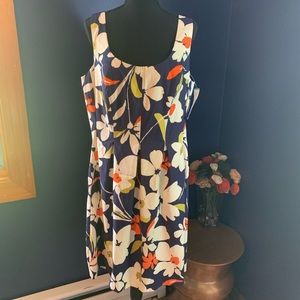 NWT Nine & co floral a-line dress 16